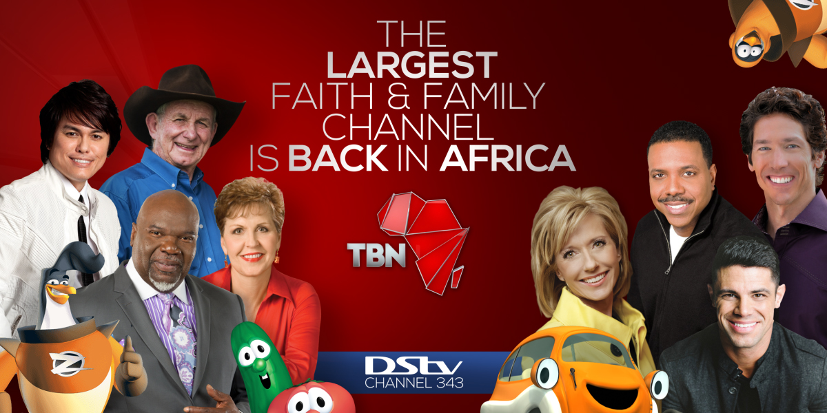 TBN in Africa on DStv channel 343